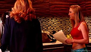 Chloe Skye and Taylor Whyte Kiss and Lick to Lesbian Orgasm!