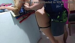 Fucking my beautiful stepmom with perfect body when dad went to work