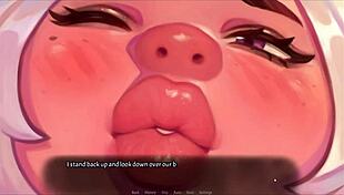 Pig Princess Tries Big Buttplug In Ass For First Huge Orgasm