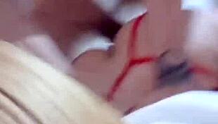 Skinny latina college girl gets bold doggystyle fuck on TikTok live