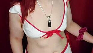 Pretty Nurse Gives JOI Advice on Halloween Night