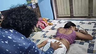 Sister-In-Law Wears Tight Saree While Naughty Devar Watches