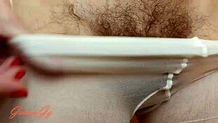 Mommy, show me that new year hairy pussy with big clit and swollen lips for domination play?