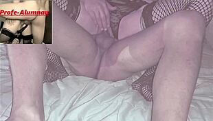 Fuerte anal y acabada a lo largo de enorme culo de alumnau