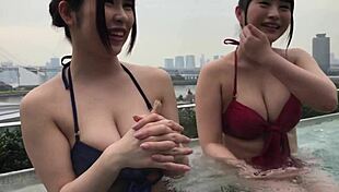 japanese young busty gravure idol with huge natural tits
