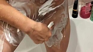 naked stepsister in shower