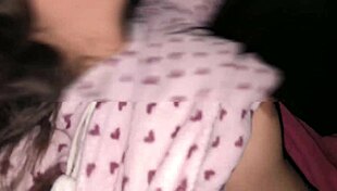 Petite latina babe with big tits seduced by father's friend in doggystyle fucking at home