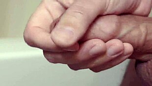 Watch my cock cum in slow motion, does it look delicious to you?