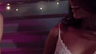 Briana moon and baby nicols engage in anal fuck in sexy lingerie, showing tits and pussy