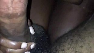 Watch this young black teen deepthroat and spit on that sloppy head!