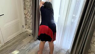 Stepmom's Curves Arouse Stepson's Desires