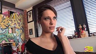 I-I turned the photoshoot into a lesbian session where we fingered our wet pussies