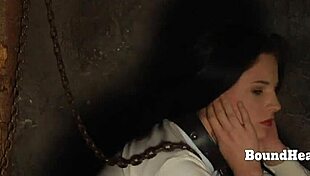 Lesbian Slave Bent Over Spanked And Fingered By Madame