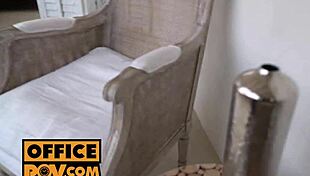 pov view of your slut wife tiffany rousso taking double penetration and blowjobs from two cocks