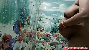 Indian 9 months pregnant mature hot wife amateurs babe