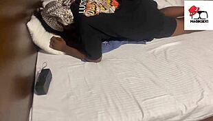 his big nigerian dick fucks my wet pussy in a skinny amateur session