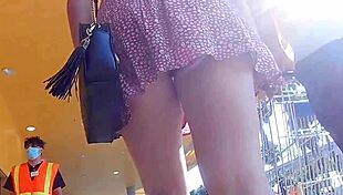 Check out this public upskirt in slow motion.