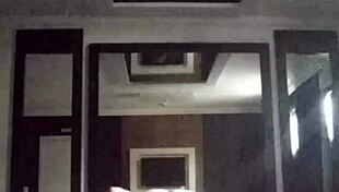 i recorded a video call with my cuckold husband while fucking the bull in the motel