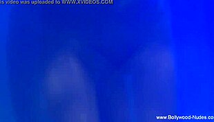 The beautiful girl from India dances gracefully while revealing her elegant body.