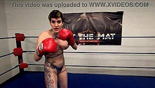 Professional Fighter Attacks With Tits Out In Femdom Pov Fight!