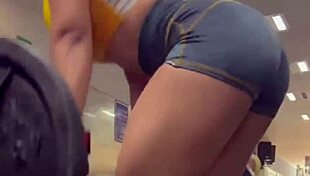 I Love My Beautiful Outfit In The Gym.