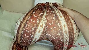 My hot step-mom thinks i am a messy pig in doggystyle