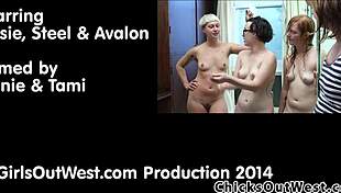 Australian Amateur Lesbians Engage in Oral and Masturbation in Shower Scene