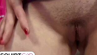 siri dahl's cunt clamps around dan's pumping fingers in bedroom