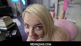 stepdaughter carmen callaway blows stepdad after failing class subjects in classroom roleplay