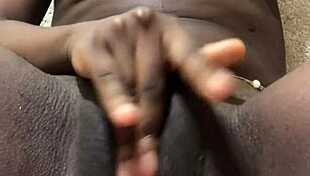 'i'm so horny,' the babe says, masturbating her big wet pussy to orgasm