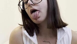 free tit showdown teaser slut stepsister, natural tits glasses brunette pussy homemade wet pussy small 18+ tits european spreading not sister