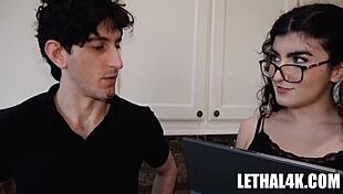 Slutty nikki slick bangs boss nick strokes