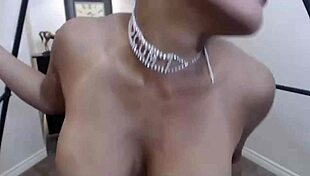 Pornstar Maxine X Plays with Her Wet Pussy Lips in Lingerie, Showing Off Her Big Tits and Ass