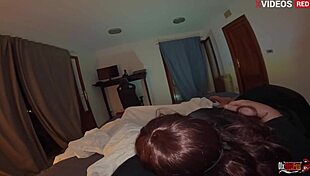 i got scared but sucked my stepson's dick and begged him to fuck my tight pussy.