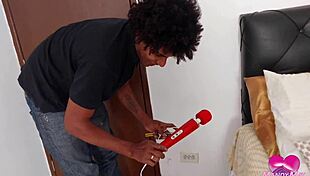 Handyman's Electric Surprise Leaves Me With Huge Cum And Female Ejaculation