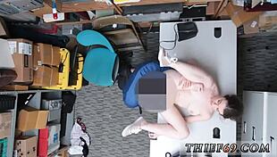 Brunette in police uniform suspected thief was in denial