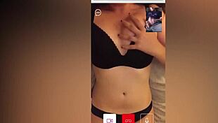 hot brunette watches me stroke on cam.