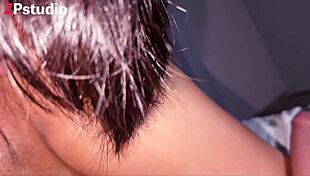 Feel the emotion of teen 18+ ebony slut with big ass toys