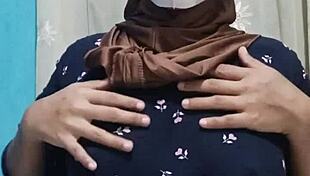 Beautiful Hijab Student Masturbates With Toys Anal Big Tits