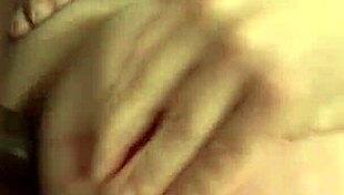 Lucy Belle, the loose gangbang mom, gets banged in doggystyle and cowgirl while fingering herself in fishnets.