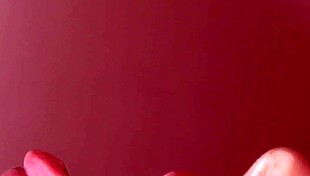 Japanese couple's sensual sex ends with facial cumshot close up