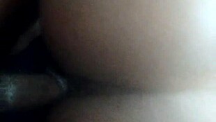 Vid 20160722 113825259 shows Ebony mature woman with fat pussy handling big cock in amateur clip