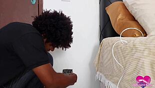 Handyman's Electric Surprise Leaves Me With Huge Cum And Female Ejaculation