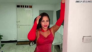 Multiorgasmic Latina Rides Cowgirl And Sucks Brian Evans's Cock Like Goddess In POV