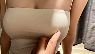 Tender And Round Extreme Big Tits, Wet Pussy Fucked Hard By Cock, Continuous Orgasms