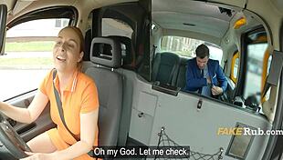 amateur cab ride turns into passionate fucking for cash