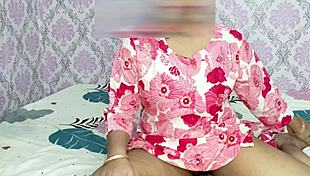 the stepbrother searched for his stepsister's lost panties in the room. he found them and fucked her hard in return.