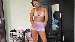 boss gave me the day off for exercise but i ended up riding his cock with squats