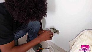Handyman's Electric Surprise Leaves Me With Huge Cum And Female Ejaculation