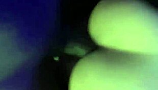 Milf bent over for interracial bareback assfucking